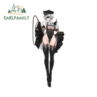 EARLFAMILY 2B Nier Car Stickers Caravan Surfboard Windows Electric-Bicycle Creative Vinyl Decals Wat