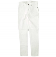 กางเกงยีนส์ e JEANS ผลิตในญี่ปุ่น รุ่น Okayama Kojima Stretch Tapered White Denim Pants e-L805 ขนาด 