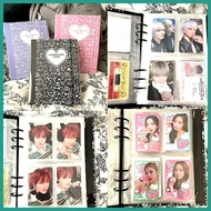 ✨ ❡ Lucalab A5 25R Composition Hard Cover Ring Binder Photocard Binder