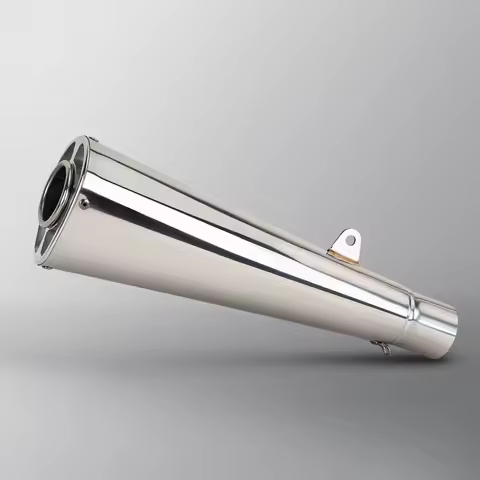 51mm interface Motorcycle Exhaust Tail Tube Universal Muffler Pipe for 450R Z900RS SE 450RR 300SX Ti