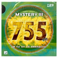 Friendship 755 Mystery III - Pingpong Bat Rubber 729 RITC Ping Pong Bat