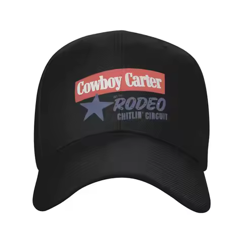 Beyonce Cowboy Carter 2025 Tour Baseball Caps Unisex Hip-Hop Sun Caps Music Hats Breathable Polyeste