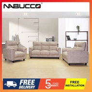 Nabucco 3540 Nitty 123 Sofa Set[Can Choose Casa leather or Water Resistance Fabric][Delivery in West Malaysia Only]
