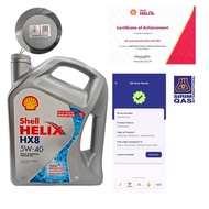 Shell Helix HX8 5W-40 Fully Synthetic Motor Oil (4L) Engine Oil