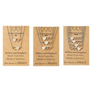 CH 4 3 2 x Friendship  Pinky Promise Bracelet Mother Daughter Matching Necklace