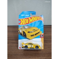 Hotwheels Regular Nissan Silvia S15 LBWK Yellow Japan Card [Free Protector]