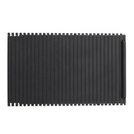 (ZKTI) Car Center Console Water Cup Holder Roller Blind Drink Holder Decorative Plate For E53 X5 98-