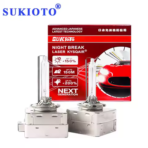 2PCS SUKIOTO JAPAN High Bright 55W D1S 8000K D3S Xenon Lamp Bulbs 35W Car Headlight Bulb D1S D3S 430