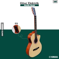 Gitar Akustik Elektrik Murah Yamaha Senar String Cuci Gudang