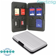 JENNIFERDZSG SD Card Holder 16 Solts SD/ SDHC/ SDXC SDXC Storage Memory Card Box Digital Cards Water