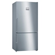 Bosch Series 6 Freestanding Refrigerator with Bottom Freezer 186 x 86 cm Stainless steel (with anti-