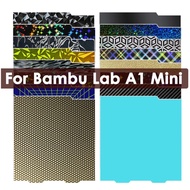 HB 3D Printer Build Plate 184x184mm Smooth & Textured PEI Flexible for Bambu Lab A1 Mini Cold Plate 