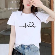 t shirt for women top short sleeve pink t shirts New Korean t shirt Women t shirt Round Neck Loose F