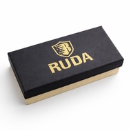 Ruda Watch Black Watch Box - Minimalist Design, Soft Foam