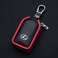 High quality With Metal Car Logo Leather car key cover/Fashion car keychain /car key pouch /car key