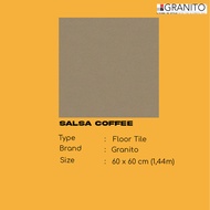 GRANIT LANTAI GRANITO SALSA COFFEE CRYSTAL POLISH 60X60 KW 1