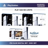 [OFFICIAL MALAYSIA SET] SONY PS5 CONSOLE  PLAYSTAION 5 PS5 SLIM 1TB DIGITAL DISC SET GENSHIN IMPACT