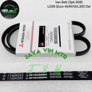 FAN BELT VAN BELT L039 L300 EURO 4 4N14 3PK 908 1340A252 ORIGINAL GENUINE