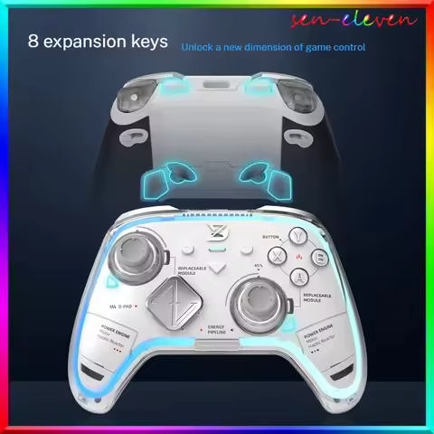NEW ZD Ultimate Legend Elite Wireless Controller RGB Light 6 Vibration 3000Hz Hall Effect Triggers F