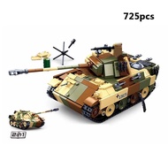 Airplane Plane Bomber Model Construction Toys Military Panzer Tank WW2 Aircraft Army Truck Armored C