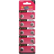 10 Pieces AG5 LR754 393 193 1.5V Button Cell Battery