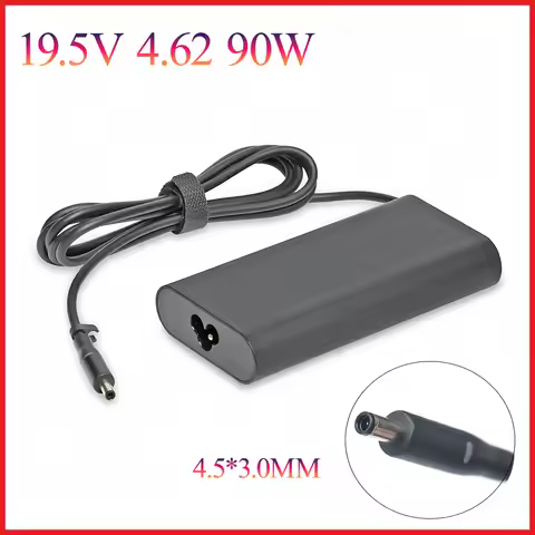19.5V 4.62A Charger 90W AC Adapter Power Adaptor for Dell 11-3153 3148 XPS 11 12 13 13D 15 18 03RG0T