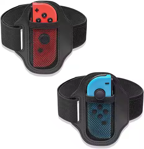 Storm Wyrm Adjusted Gaming Sports Strap BK-NS001 for Nintendo Switch Handle，Firm, Non -slip, Soft, C