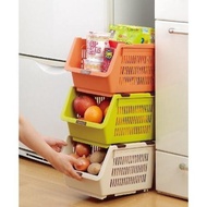 Mesh fruit and dry food rack