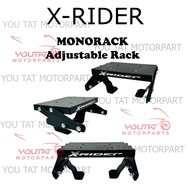 X-RIDER LC135 V2-V7 LC135 NEW ADJUSTABLE REAR RACK MONORACK LIPAT RACK