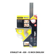 Stanley 46-028 12-Inch English/Mechanical Combination Square