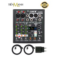 Sound Mixer URX AM-06 - 6 Channel Stereo Mixing Livestream, Recording Live Soundcard AM06