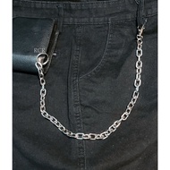 Skena Outfit Skena Men's Wallet Chain Skena Ship Chain Model Durable Not Easy to Fade