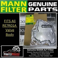 MANN ATF Filter *Navara NP300 Terra * Patrol Y62 VK56D 7AT - AT Filter H23004 & Replacement