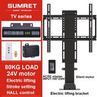 TV LIFT Mechanism With Remote Display Screen TV Lift Stand TV Lift bracket Motorized 32~75inch TV Cabinet Height Adjustable Position Memory