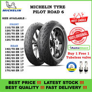 TAYAR MICHELIN ROAD 6 150/60 ZR17, 190/50 ZR 17, 190/55 ZR 17 RADIAL TYRE