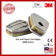 [AUTHENTIC] 3M 6051 / 6054 / 6057/ 6059/ 6096 Gas/Vapor Cartridge (2 pcs/pack)