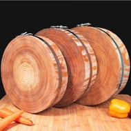 圓形松木菜板實木家用砧板商用切菜板大號加厚菜墩抗菌防霉案板