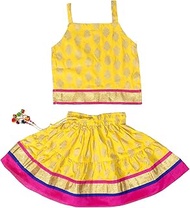 Chandrakala Kids Lehenga Choli Set for Girls (KL118-P)