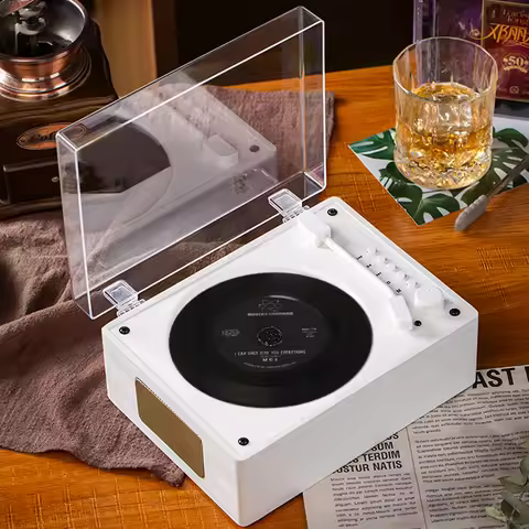 Home Music Player Rechargeable Support CD BT USB 3.5mm AUX CD Music Player Bluetooth-Compatible 5.0 