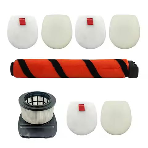 Simplified Cleaning Process Floor Roller Brush & Foam Filters Set for Shark Vacuums IC300/IZ251 UK/I
