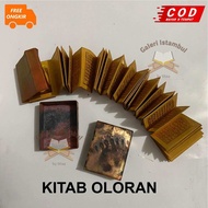 KITAB STAMBUL MINI OLORAN BOX OBONGAN OBONG TINTA EMAS