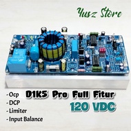 D1K5 Pro Full fitur 120Vdc Class D Power Amplifier