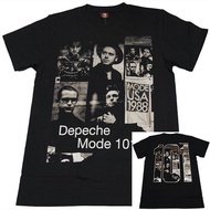 2024 Depeche Mode 101 Live Cotton T-shirt Rock Short Sleeve Band T-shirt Big Picture Double-sided T-