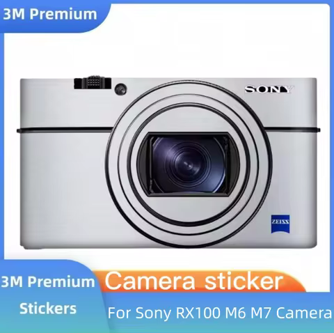 RX100M6 RX100M7 Decal Skin Vinyl Wrap Film Lens Body Protective Sticker Coat For Sony DSC-RX100M6 DS