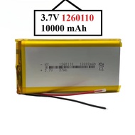 3.7V 10000mAh 1260110 Polymer Lithium Battery/lithium Ion Battery with Protection Board for Power Ba