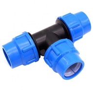 【COLORFUL】Secure PE Pipe Fitting Clamp Connector for PVC Plastic 20 25 32 40 50 mm