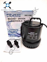 Pompa Air Celub DDC3200 DRAKOS / Mesin Pompa Air Celup Kolam Ikan DDC 3200 - Submersible Pump DRAKOS