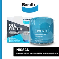 BENDIX OIL FILTER BOF-1011 (C-206) FOR NISSAN NAVARRA, NP300, NV350 & TERRA (DIESEL) 2006-2024