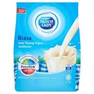 DUTCH LADY INSTANT  MILK POWDER PLAIN & HONEY 1KG