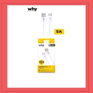 C to USB Cable Charging 100w 5A Why Quick Uc-2261 TYPE Fast charger For Use With Tablets Length 1.2 